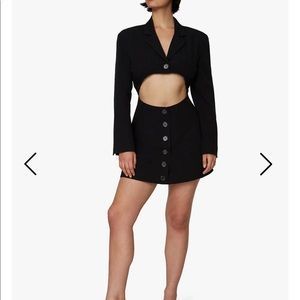Danielle Bernstein by WeWoreWhat blazer dress NWT